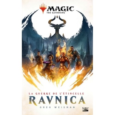 Goodies Magic the Gathering LIVRE - La Guerre de l'étincelle : Ravnica (format poche)
