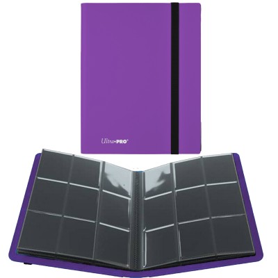 Portfolio  A4 Pro-Binder - ECLIPSE - 20 pages de 9 cases (360 cartes recto-verso) - Royal Purple