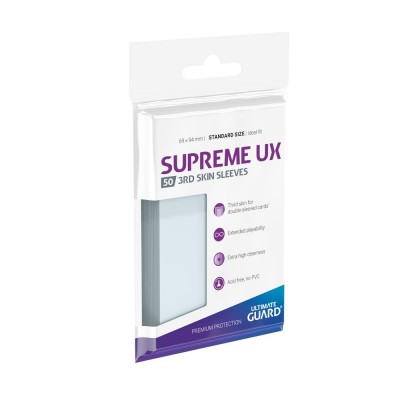 Protèges Cartes  Supreme UX 3rd Skin - Transparent
