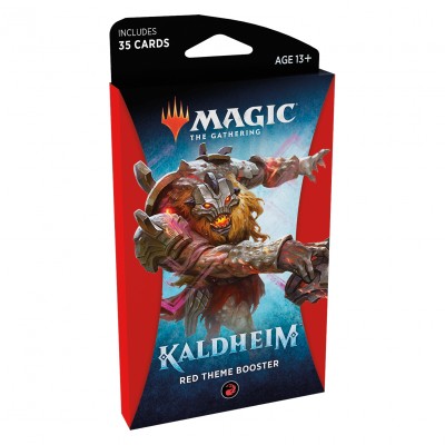 Booster Magic the Gathering Kaldheim - Red Theme Booster