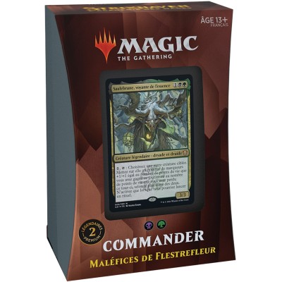 Deck Magic the Gathering Strixhaven : l'Académie des Mages - Commander - Maléfices de Flestrefleur