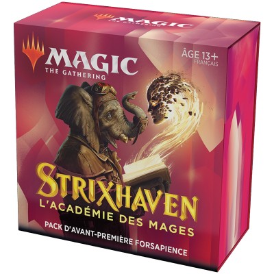 Booster Magic the Gathering Strixhaven : l'Académie des Mages - Pack d'Avant Première Forsapience