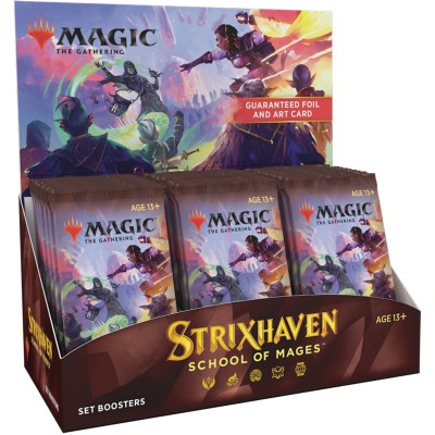 Boite de Boosters Magic the Gathering Strixhaven School of Mages - 30 Set Boosters