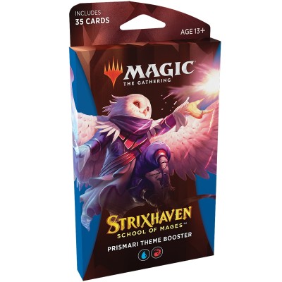 Booster Magic the Gathering Strixhaven School of Mages - Theme Booster Prismari - Bleu / Rouge
