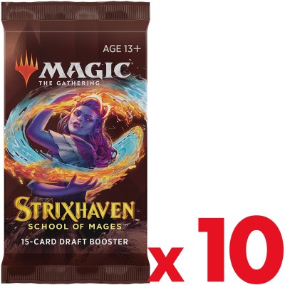 Booster Strixhaven School of Mages - Draft Booster - Lot de 10