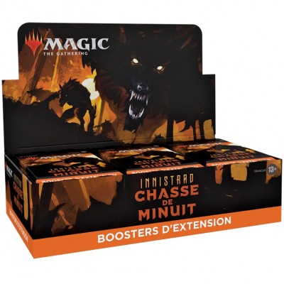 Boite de Boosters Magic the Gathering Innistrad : chasse de minuit  - 30 Boosters d'Extension