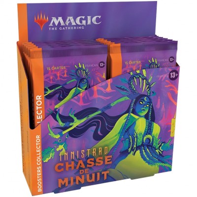 Boite de Boosters Magic the Gathering Innistrad : chasse de minuit - 12 Boosters Collector