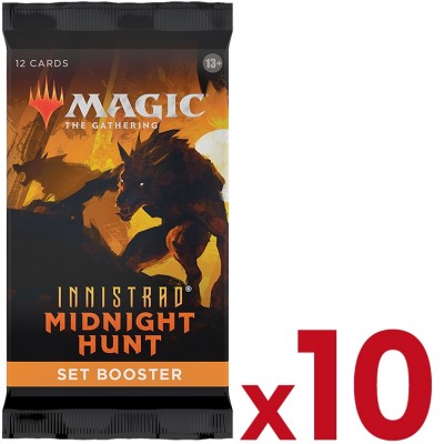 Booster Innistrad: Midnight Hunt - Set Booster - Lot de 10