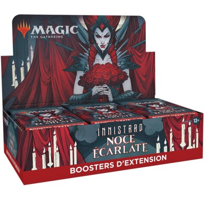 Boite de Boosters Magic the Gathering Innistrad : Noce Écarlate - 30 Boosters d'Extension