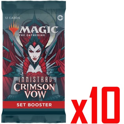 Booster Innistrad: Crimson Vow - Set Booster - Lot de 10