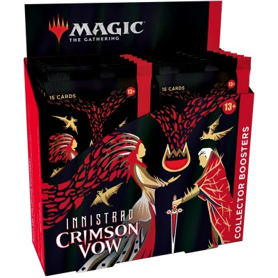 Boite de Boosters Magic the Gathering Innistrad: Crimson Vow - 12 Collector Boosters