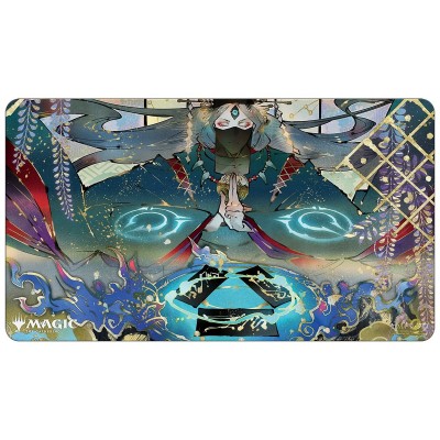 Tapis de Jeu Magic the Gathering Strixhaven : l'académie des mages - Playmat - JPN Mystical Archive - 18 Strategic Planning - 60cm x 34cm