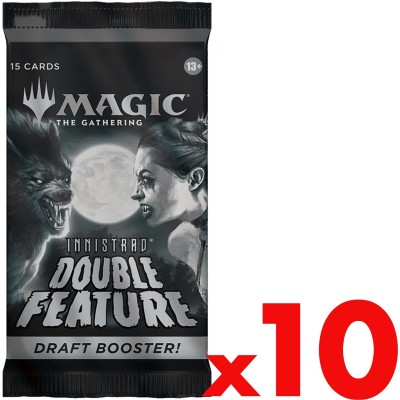 Booster Magic the Gathering  Innistrad Double Feature  - Draft Booster - Lot de 10