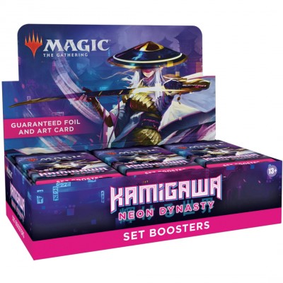 Boite de Boosters Magic the Gathering Kamigawa: Neon Dynasty - 30 Boosters d'Extension