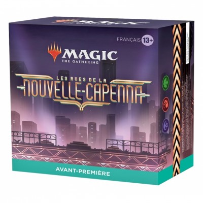 Booster Magic the Gathering Les rues de la Nouvelle-Capenna - Famille Riveteurs (Noir-Rouge-Vert) - Pack d'Avant Première