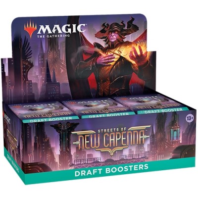 Boite de Boosters Magic the Gathering Streets of New Capenna - 36 Draft Boosters