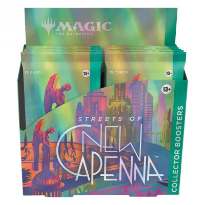 Boite de Boosters Magic the Gathering Streets of New Capenna - 12 Collector Boosters - SOLDE