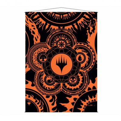 Décoration Magic the Gathering Wall Scroll - Magic: The Gathering Mana 7 Color Wheel