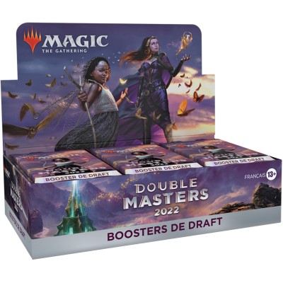 Boite de Boosters Magic the Gathering Double Masters 2022 - 24 Boosters de draft