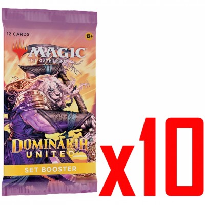 Booster Magic the Gathering Dominaria United - Booster d'Extension - Lot de 10
