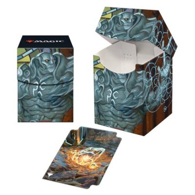 Boite de rangement illustrée Dominaria United - Karn, Living Legacy 100+ Deck Box