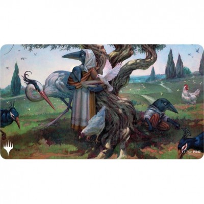 Tapis de Jeu Magic the Gathering Commander Légendes : la bataille de la Porte de Baldur - Playmat - Kindred Discovery - 60cm x 34cm