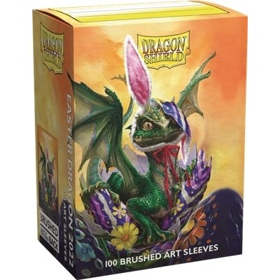 Protèges Cartes illustrées 100 Pochettes - Art Easter dragon 2022