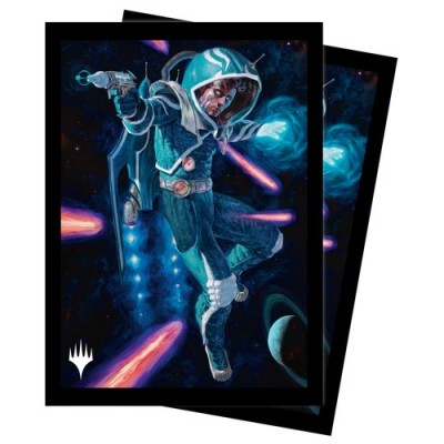 Protèges Cartes illustrées Magic the Gathering Unfinity - Space Beleren Standard Deck Protector Sleeves 100