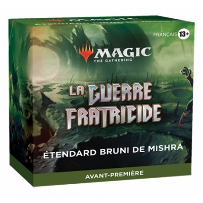 Booster Magic the Gathering La Guerre Fratricide - Pack d'Avant Première - ETENDARD BRUNI DE MISHRA