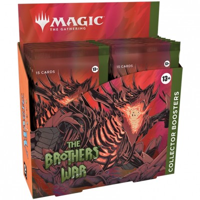 Boite de Boosters Magic the Gathering The Brothers' War - 12 Collector Boosters