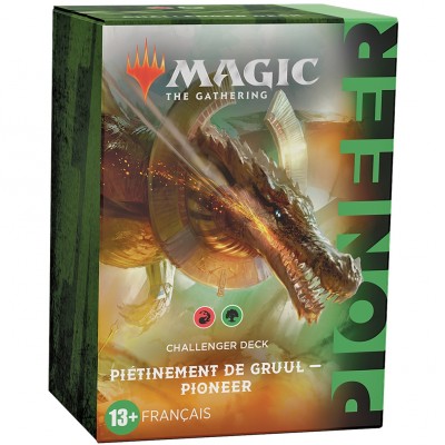 Deck Magic the Gathering Deck Challenger Pioneer 2022 - Piétinement de Gruul - Vert / Rouge