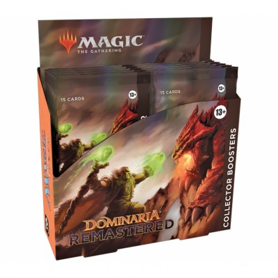 Boite de Boosters Magic the Gathering Dominaria Remastered - 12 Collector boosters - EN ANGLAIS