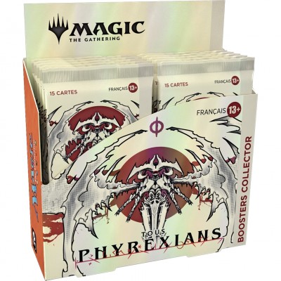 Boite de Boosters Magic the Gathering Tous Phyrexians - 12 Boosters Collector