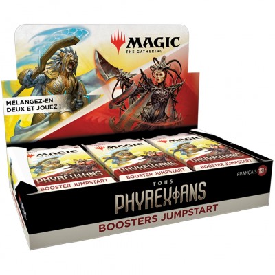 Boite de Boosters Magic the Gathering Tous Phyrexians - JUMPSTART - 18 Boosters draft