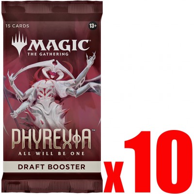 Booster Tous Phyrexians (Phyrexia: All Will Be One) - Draft Boosters - Lot de 10