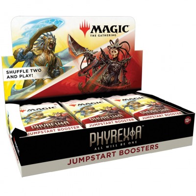 Boite de Boosters Magic the Gathering Tous Phyrexians (Phyrexia: All Will Be One) - JUMPSTART - 18 Boosters draft