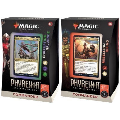 Deck Magic the Gathering Tous Phyrexians (Phyrexia: All Will Be One) - Commander - Lot de 2 différents