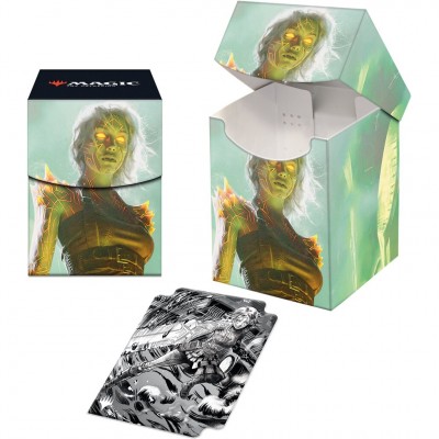 Boite de rangement illustrée Magic the Gathering Tous Phyrexians - 100+ Deck Box - Nahiri, the Unforgiving
