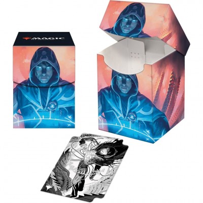 Boite de rangement illustrée Magic the Gathering Tous Phyrexians - 100+ Deck Box - Jace, the Perfected Mind