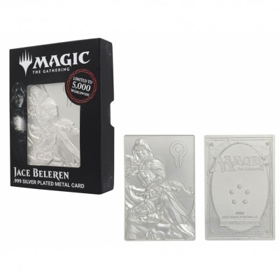 Goodies Magic the Gathering Limited Edition Silver Plated Metal Collectible - Jace