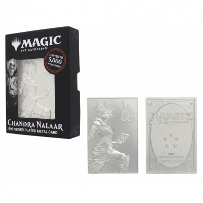 Goodies Limited Edition Silver Plated Metal Collectible - Chandra Nalaar
