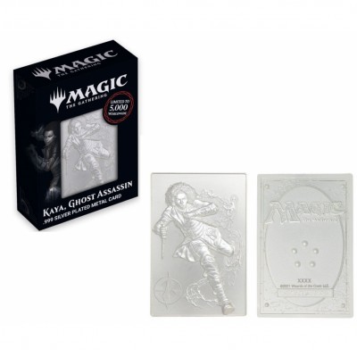 Goodies Magic the Gathering Limited Edition Silver Plated Metal Collectible - Kaya