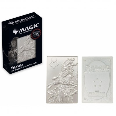 Goodies Magic the Gathering Limited Edition Silver Plated Metal Collectible -Vraska