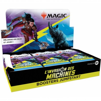 Boite de Boosters Magic the Gathering L'invasion des machines - JUMPSTART - 18 Boosters draft