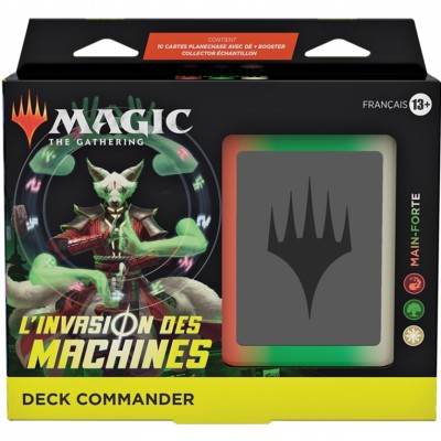 Deck Magic the Gathering L'invasion des machines - Commander - Main Forte (Rouge, Vert, Blanc)