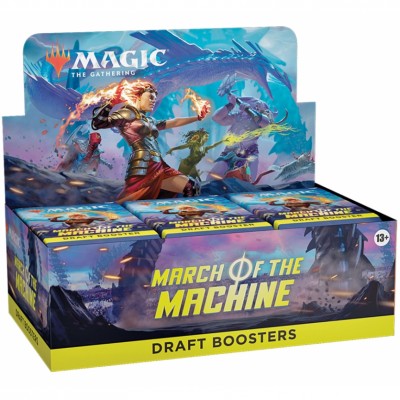 Boite de Boosters Magic the Gathering March of the Machine - 36 Boosters de Draft