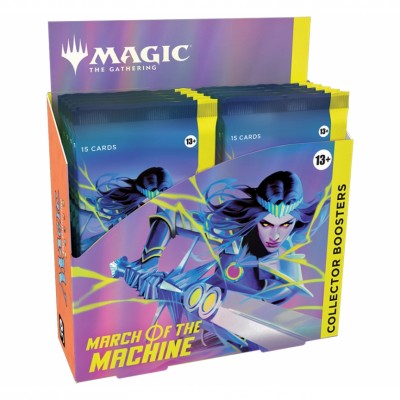 Boite de Boosters Magic the Gathering L'invasion des machines, March of the Machine - 12 Boosters Collector