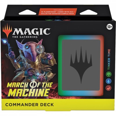 Deck Magic the Gathering March of the Machine - Commander - Tinker Time (Vert, Bleu, Rouge)