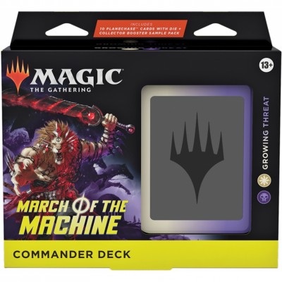 Deck Magic the Gathering March of the Machine - Commander - Growing Threat (Blanc, Noir)