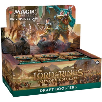 Boite de Boosters Magic the Gathering The Lord of the Rings : Tales of Middle-earth - 36 Boosters de Draft